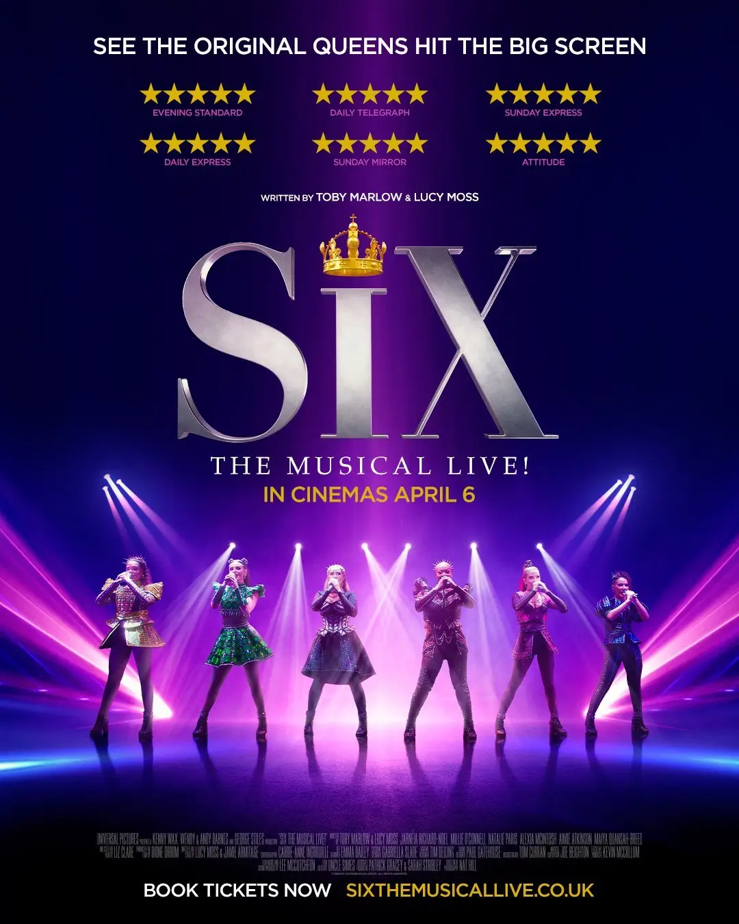 Six The Musical Live